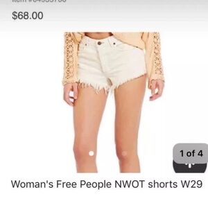 SALE NWOT Free People Size 29 shorts